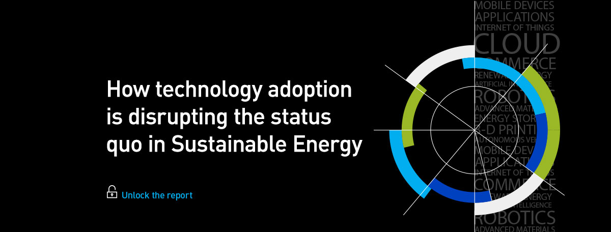How technology adoption is disrupting the status quo in sustainable energy