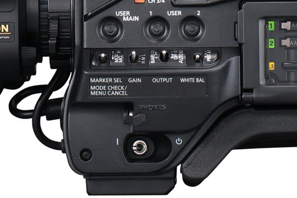 AJ-PX5100 Connected Cam ConnectedCam HDR RTMP ENG Streaming Reliable Camera Power Rocker Switch Comfortable Shoulder Pad
