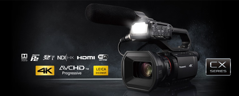 Panasonic 2020 CES new 4K camcorder AG-CX10 with NDI