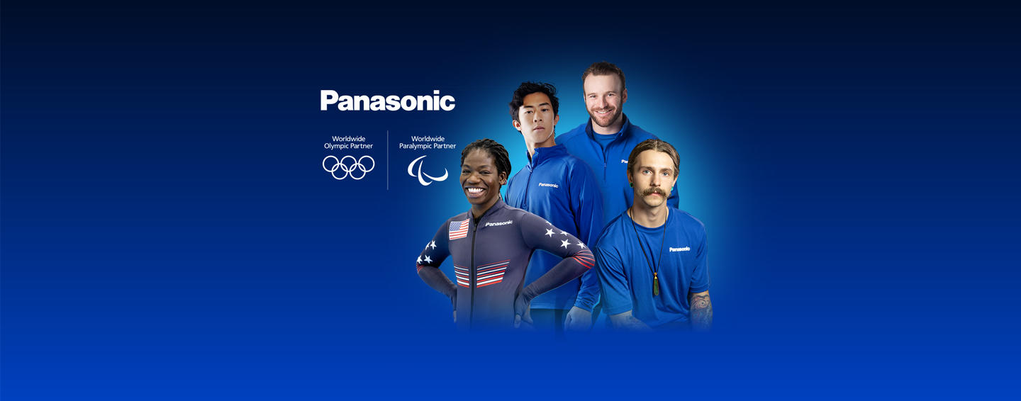 Team Panasonic at the Winter Olympic Games Beijing 2022