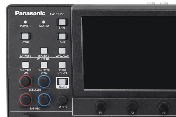 AW-RP150 Panasonic PTZ Remote Camera Controller RCC Product Image Top Left Buttons Color Correction