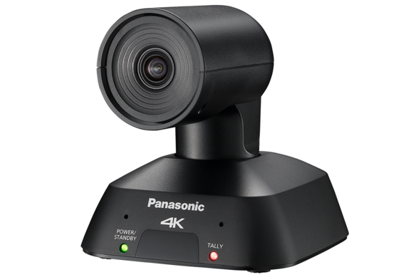 AW-UE4K IP Streaming PTZ Camera USB PoE HDMI Panasonic HE2 Video Conferencing Robocam - side black K