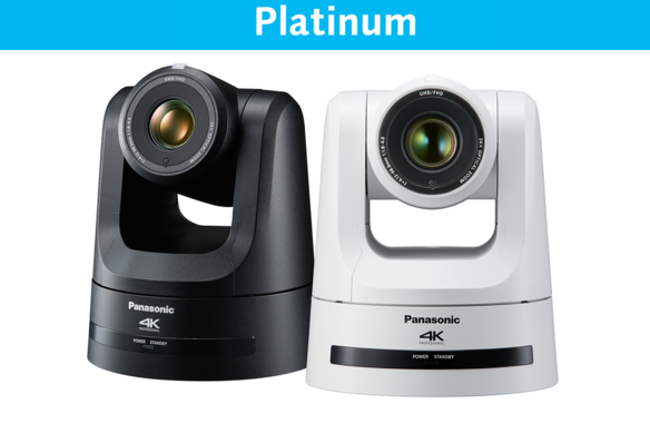 AW-UE100K and AW-UE100W Black & White Professional PTZ Camera
