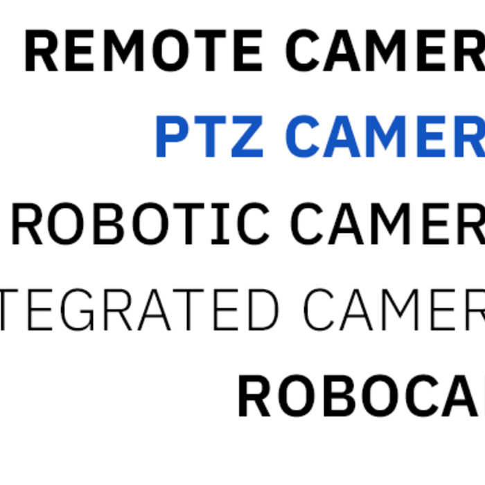 remote cameras - ptz cameras - robotic cameras - integrated cameras - robocams