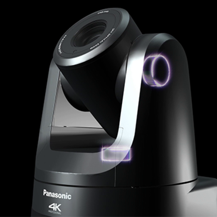 AW-UE100 PTZ Camera with Smooth Pan Tilt and Zoom Movements using Direct Drive Technology